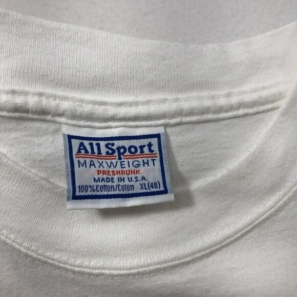 Vintage All Sport Men TShirt Size XL President Bush Inauguration History Politic - Picture 10 of 10